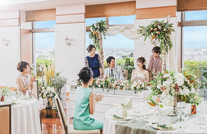 壁面窓からの川越エリアのパノラマ