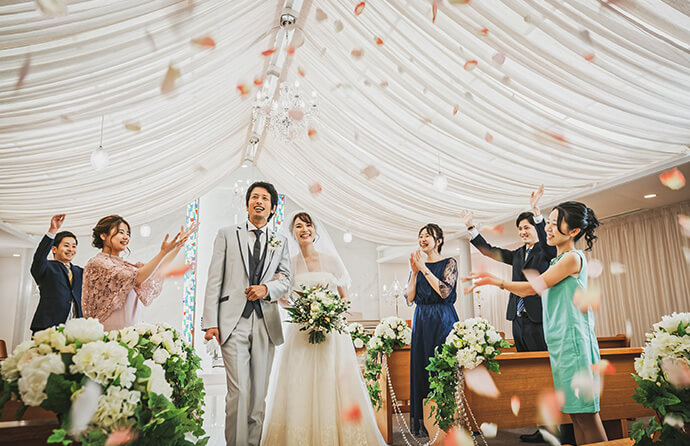 フラワーシャワー